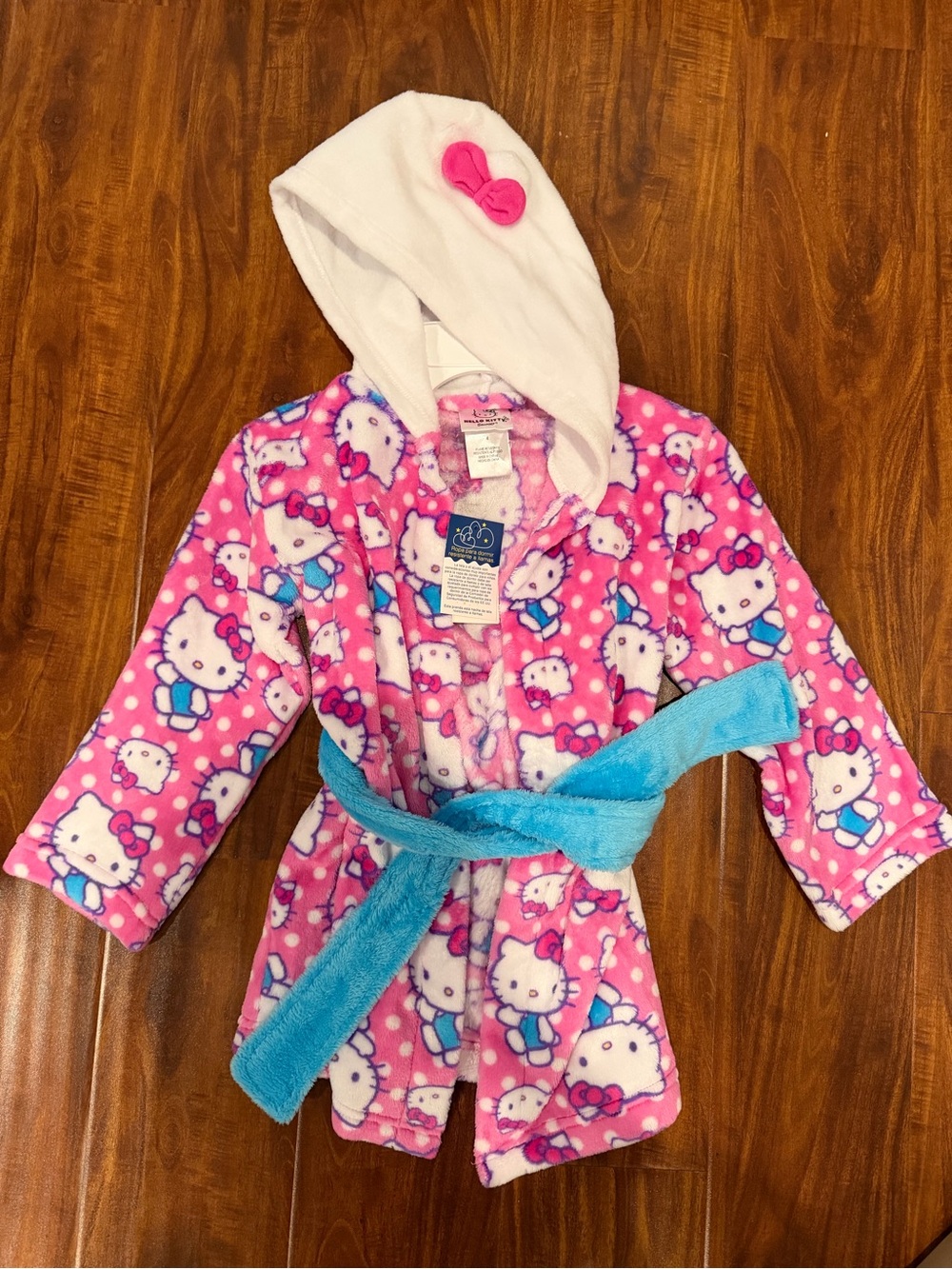 New Hello Kitty Robe size 4